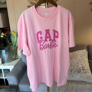 GAP Pink Barbie Graphic Tee